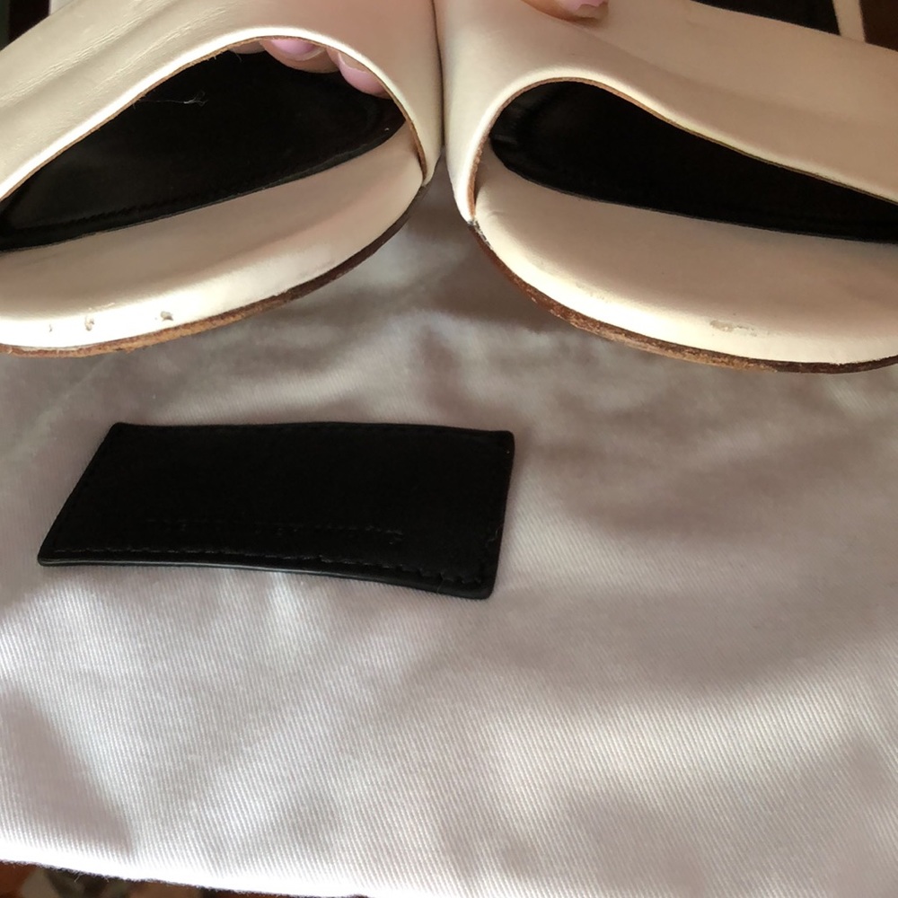 ⭐️⭐️ALEXANDER WANG WHITE BLOCK HEEL SANDAL ⭐️⭐️SZ.40 final price - Picture 6 of 16
